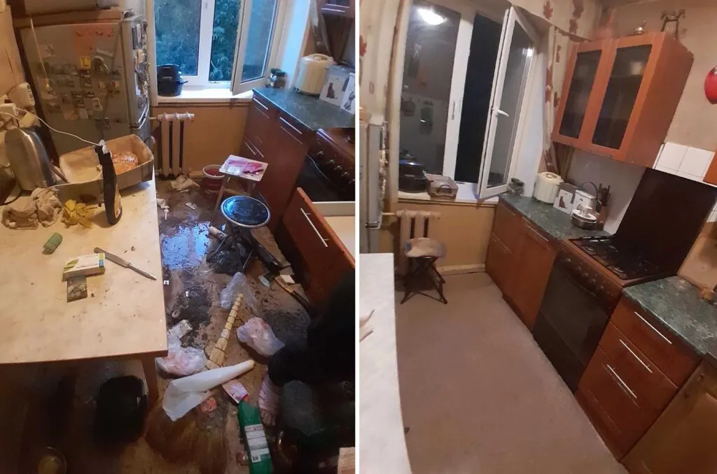 уборка после смерти
